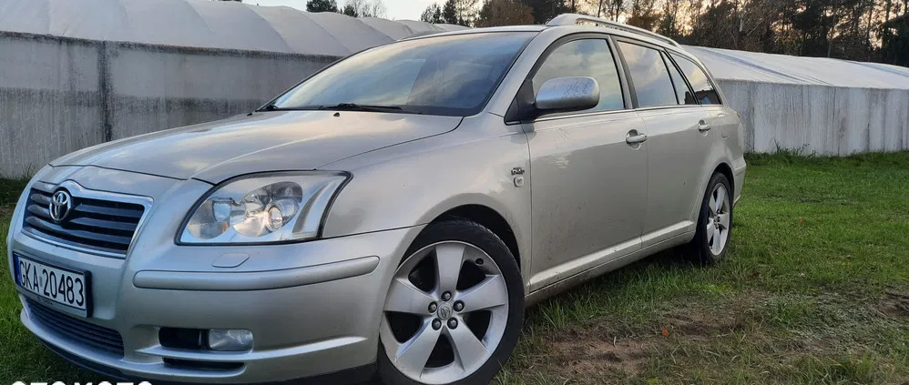 toyota avensis pniewy Toyota Avensis cena 13500 przebieg: 276231, rok produkcji 2004 z Pniewy